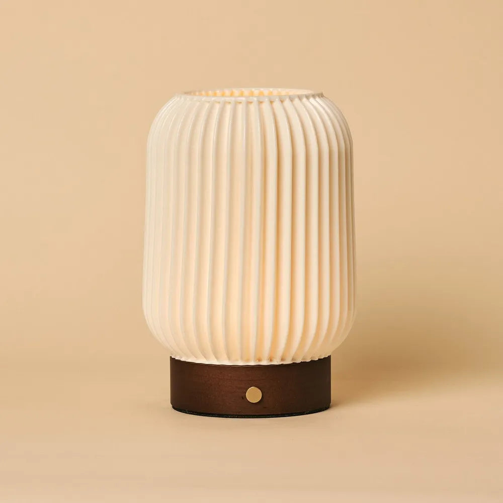 Alba Dark Brown - trådløs bordlampe